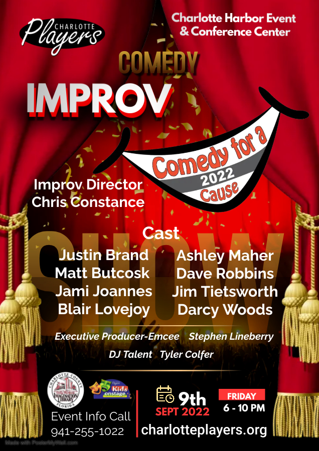 Comedy for a Cause Show Flyer